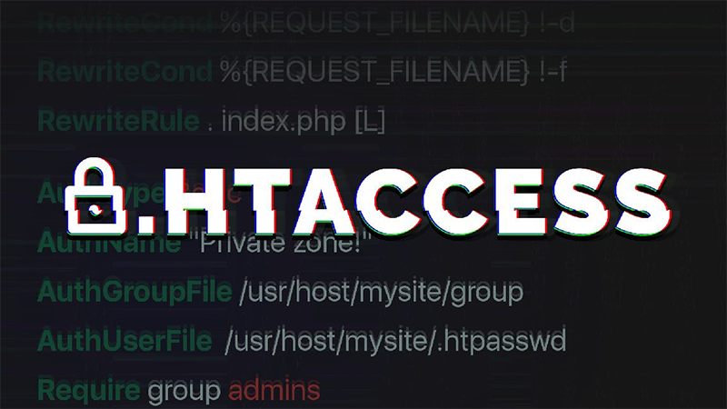 Конфигурационный файл htaccess